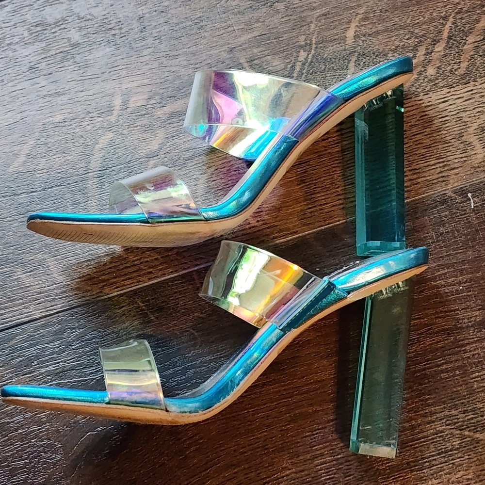 NINE WEST Women's Zabbi3 Heeled Sandal - Picture 5 of 9